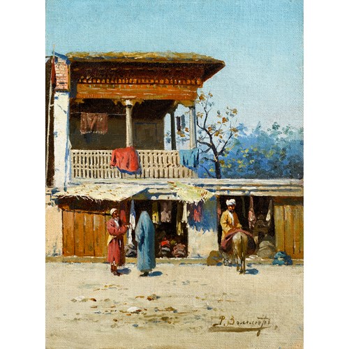 Street Traders in Samarkand